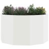 Jardinière Blanc 90 x 90 x 50 cm Acier 554546554546