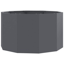 Jardinière Anthracite 90 x 90 x 50 cm Acier 554547554547