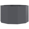 Jardinière Anthracite 90 x 90 x 50 cm Acier 554547554547
