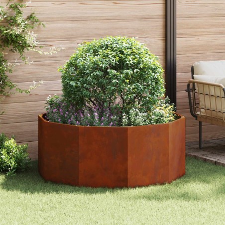 Jardinière Rouillé 120 x 120 x 50 cm 554548554548