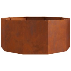 Jardinière Rouillé 120 x 120 x 50 cm 554548554548