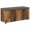 Banc d'entrée avec coussin Bois ancien 100 x 38 x 46 cm 554560554560
