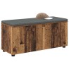 Banc d'entrée avec coussin Bois ancien 100 x 38 x 46 cm 554560554560