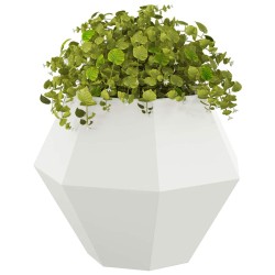 Jardinière Blanc 75 x 75 x 60 cm Acier 554606554606