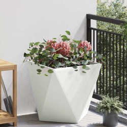 Jardinière Blanc 50 x 50 x 50 cm Acier 554612554612