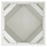 Jardinière Blanc 50 x 50 x 50 cm Acier 554612554612