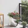 Jardinière Argent 40 x 40 x 40 cm Acier inoxydable 554615554615