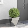 Jardinière Argent 40 x 40 x 40 cm Acier inoxydable 554615554615