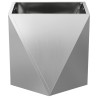 Jardinière Argent 40 x 40 x 40 cm Acier galvanisé 554617554617