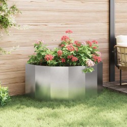 Jardinière Argent 120 x 60 x 50 cm Acier inoxydable 554623554623