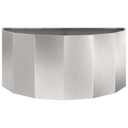 Jardinière Argent 120 x 60 x 50 cm Acier inoxydable 554623554623