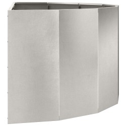 Jardinière Argent 120 x 60 x 50 cm Acier inoxydable 554623554623