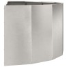 Jardinière Argent 120 x 60 x 50 cm Acier inoxydable 554623554623