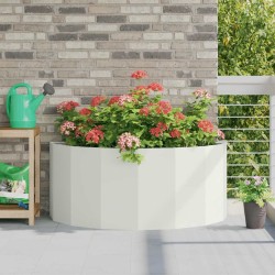 Jardinière Blanc 120 x 60 x 50 cm Acier 554625554625