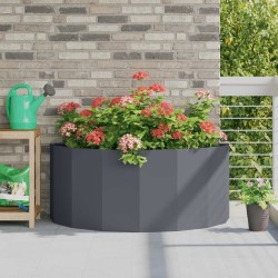 Jardinière Anthracite 120 x 60 x 50 cm Acier 554626554626