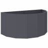 Jardinière Anthracite 120 x 60 x 50 cm Acier 554626554626