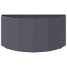 Jardinière Anthracite 120 x 60 x 50 cm Acier 554626554626