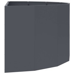 Jardinière Anthracite 120 x 60 x 50 cm Acier 554626554626