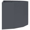 Jardinière Anthracite 120 x 60 x 50 cm Acier 554626554626
