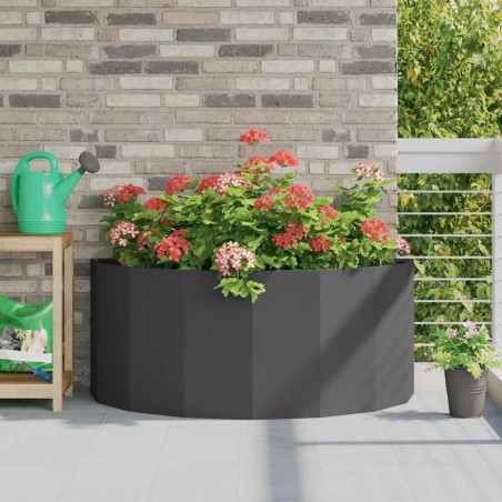 Jardinière Noir 120 x 60 x 50 cm Acier 554627554627