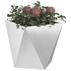 Jardinière Argent 50 x 50 x 50 cm Acier inoxydable 554630554630
