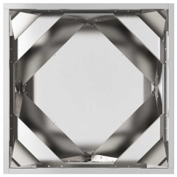 Jardinière Argent 50 x 50 x 50 cm Acier inoxydable 554630554630