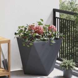 Jardinière Anthracite 50 x 50 x 50 cm Acier 554631554631