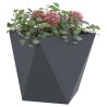 Jardinière Anthracite 50 x 50 x 50 cm Acier 554631554631