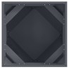 Jardinière Anthracite 50 x 50 x 50 cm Acier 554631554631