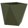 Jardinière Vert olive 50 x 50 x 50 cm Acier 554633554633