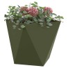 Jardinière Vert olive 50 x 50 x 50 cm Acier 554633554633