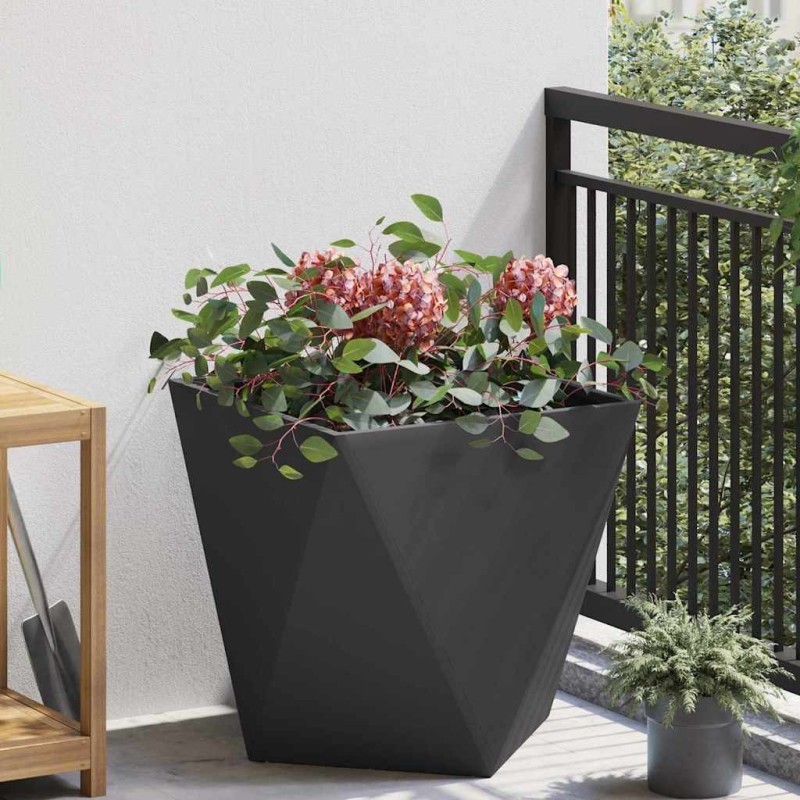 Jardinière Noir 50 x 50 x 50 cm Acier 554636554636