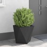 Jardinière Noir 50 x 50 x 50 cm Acier 554636554636