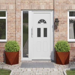 Jardinière 2 pcs Rouillé 50 x 50 x 50 cm 554637554637