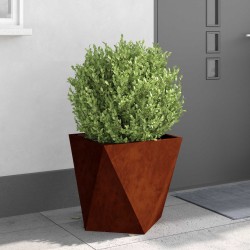 Jardinière 2 pcs Rouillé 50 x 50 x 50 cm 554637554637