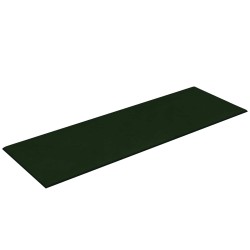 Tête de lit murale 12 pcs Vert foncé 90 x 30 cm Velours 554639554639
