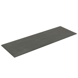 Tête de lit murale 12 pcs Gris foncé 90 x 30 cm Velours 554640554640