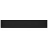 Tête de lit murale 12 pcs Noir 90 x 15 cm tissu 554643554643