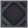 Jardinière Anthracite 40 x 40 x 40 cm Acier 554647554647