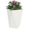 Jardinière Blanc 50 x 50 x 75 cm Acier 554649554649