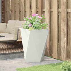 Jardinière Blanc 50 x 50 x 75 cm Acier 554649554649