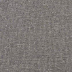 Tête de lit murale 12 pcs Gris clair 90 x 15 cm tissu 554652554652