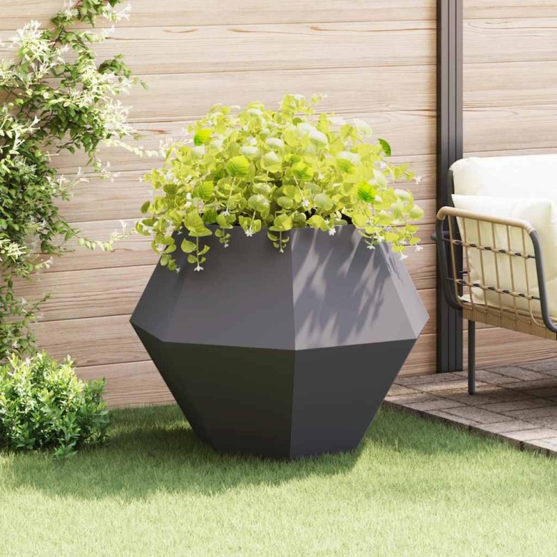 Jardinière Noir 100 x 100 x 80 cm Acier 554653554653