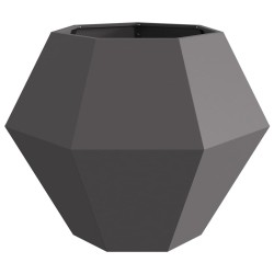 Jardinière Noir 100 x 100 x 80 cm Acier 554653554653