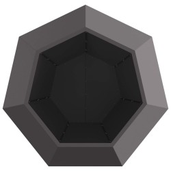 Jardinière Noir 100 x 100 x 80 cm Acier 554653554653