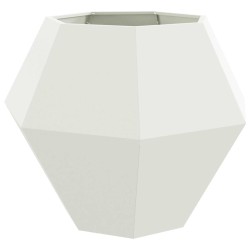 Jardinière Blanc 100 x 100 x 80 cm Acier 554654554654