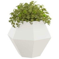 Jardinière Blanc 100 x 100 x 80 cm Acier 554654554654