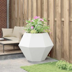 Jardinière Blanc 100 x 100 x 80 cm Acier 554654554654