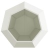 Jardinière Blanc 100 x 100 x 80 cm Acier 554654554654