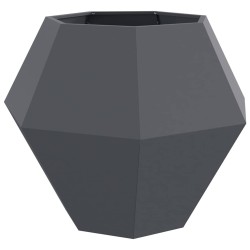 Jardinière Anthracite 100 x 100 x 80 cm Acier 554655554655